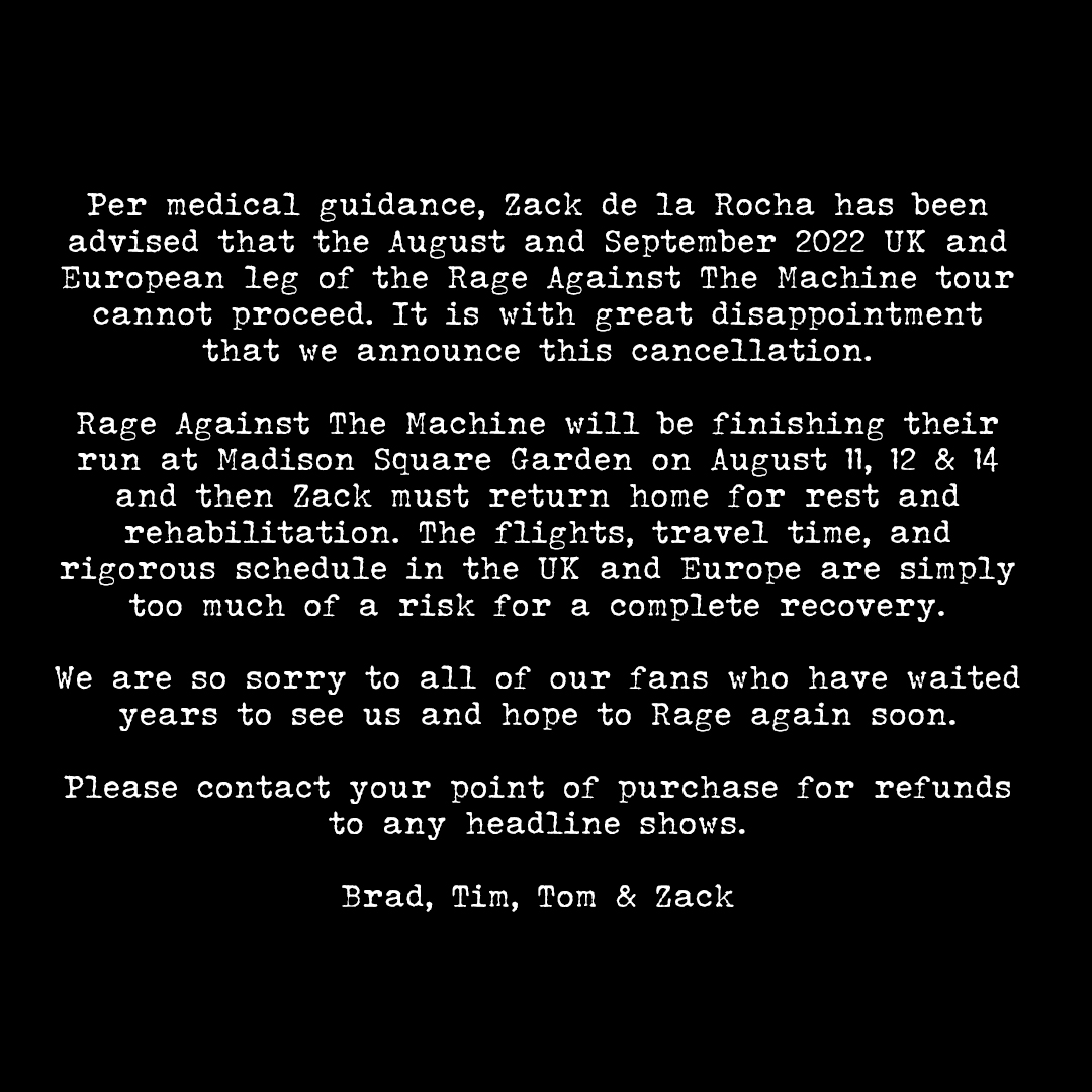 Home - Rage Against The Machine Official Site