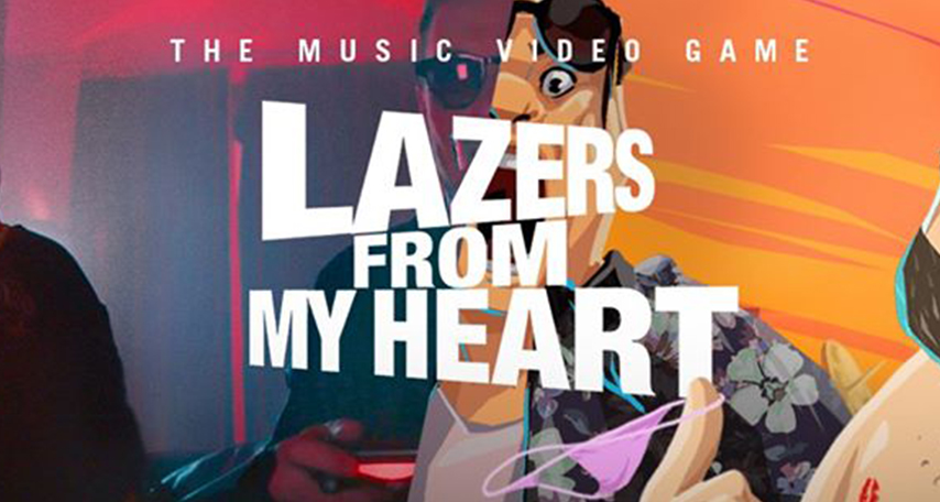 "Lazers From My Heart", le jeu vidéo de Birdy Nam Nam !