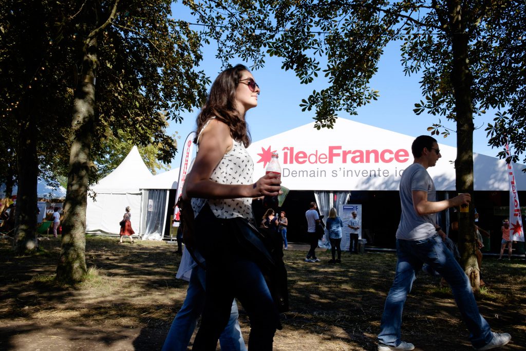 La région Île-de-France vous souhaite un excellent festival