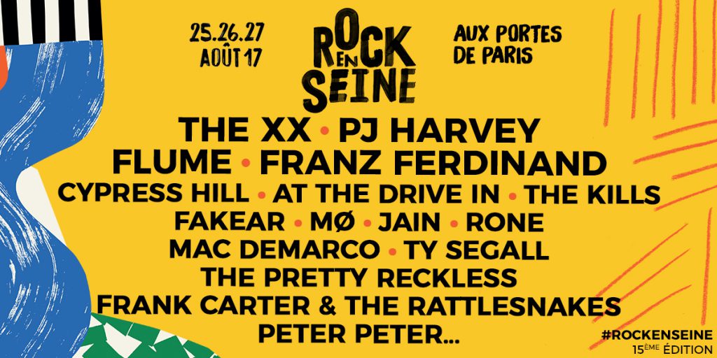 Ne partez pas en weekend sans la playlist Rock En Seine 2017