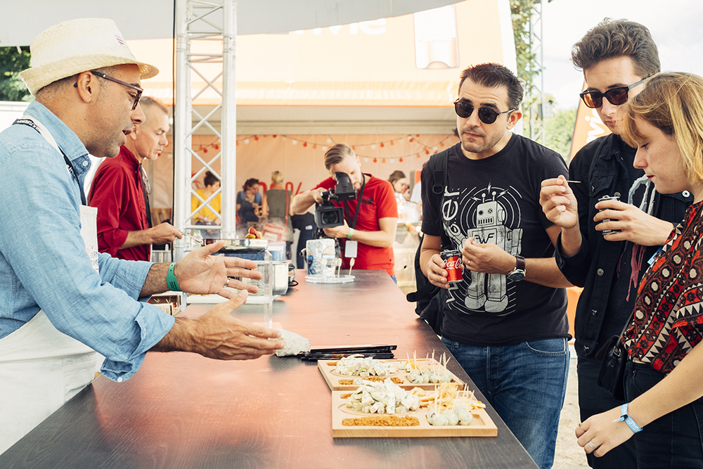 Découvrez l'AOP Fourme d'Ambert à Rock en Seine