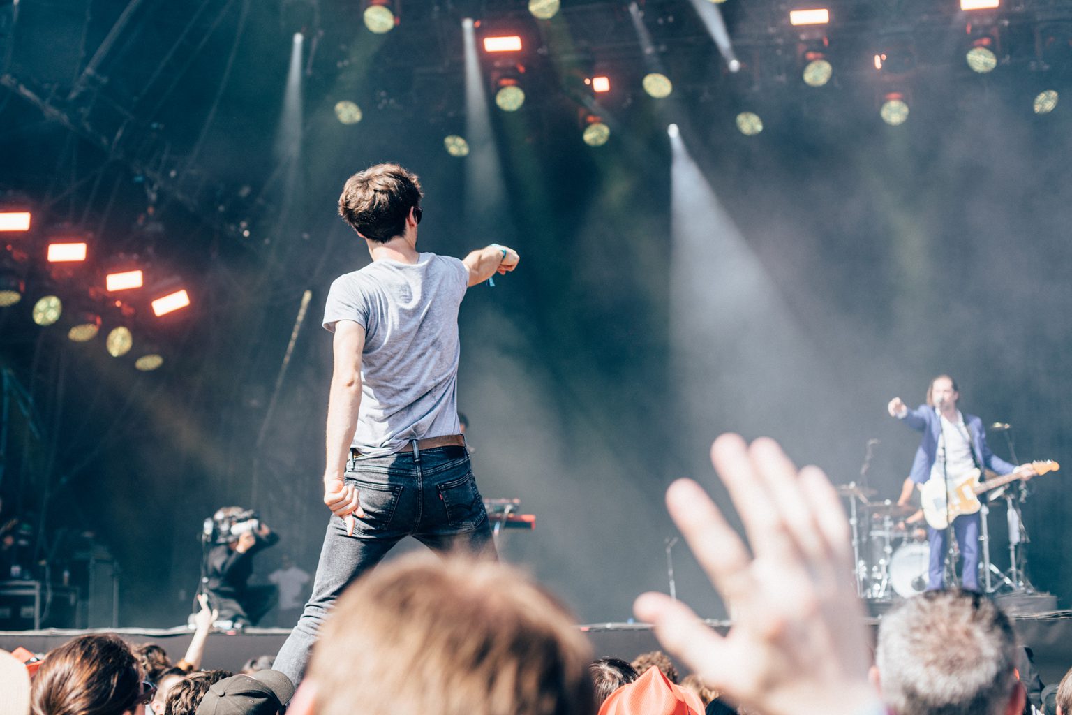 Photo d'ambiance du festival en 2019 pendant un concert