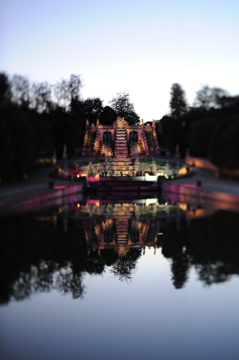 Photo de la grande cascade au domaine national de Saint-Cloud