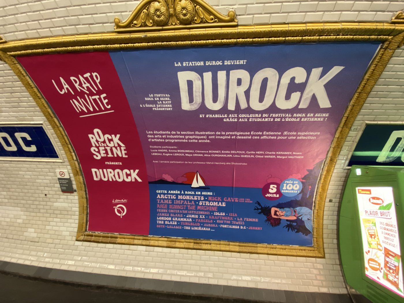 Rock en Seine à Duroc !