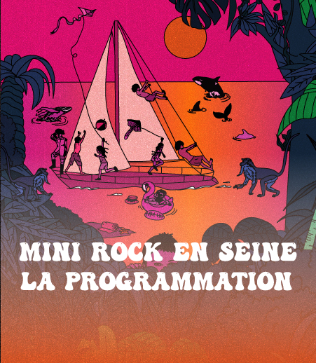 La programmation du Mini Rock en Seine