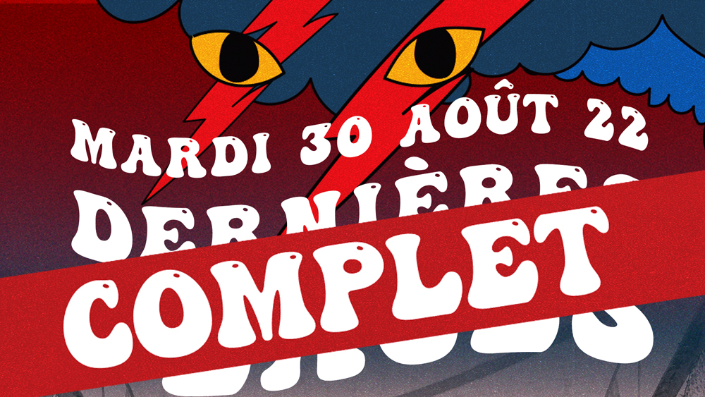 Mardi 30 août complet !